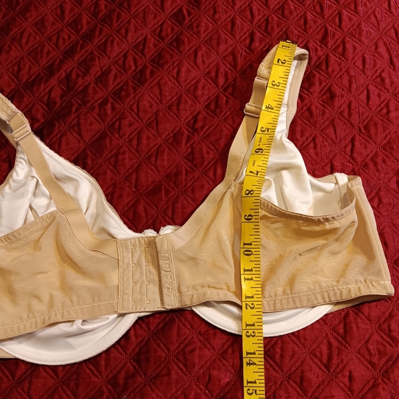 CACIQUE Bra Lace Covered UL FC Nude Sz46DD Women - Picture 3 of 10